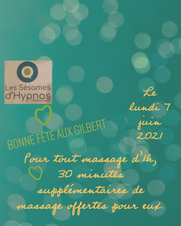 7 juin 2021 promotion massage